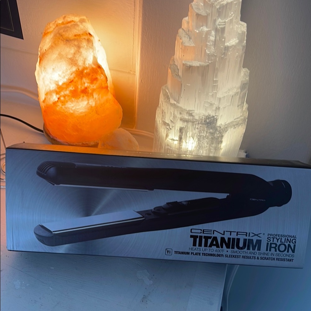 Titanium Professional Styling Iron - Black